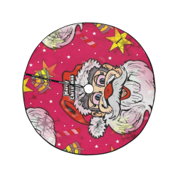 Merry by Nico Bielow Christmas Tree Skirt 47" x 47"