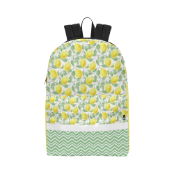 Lemons With Chevron Unisex Classic Backpack (Model 1673)