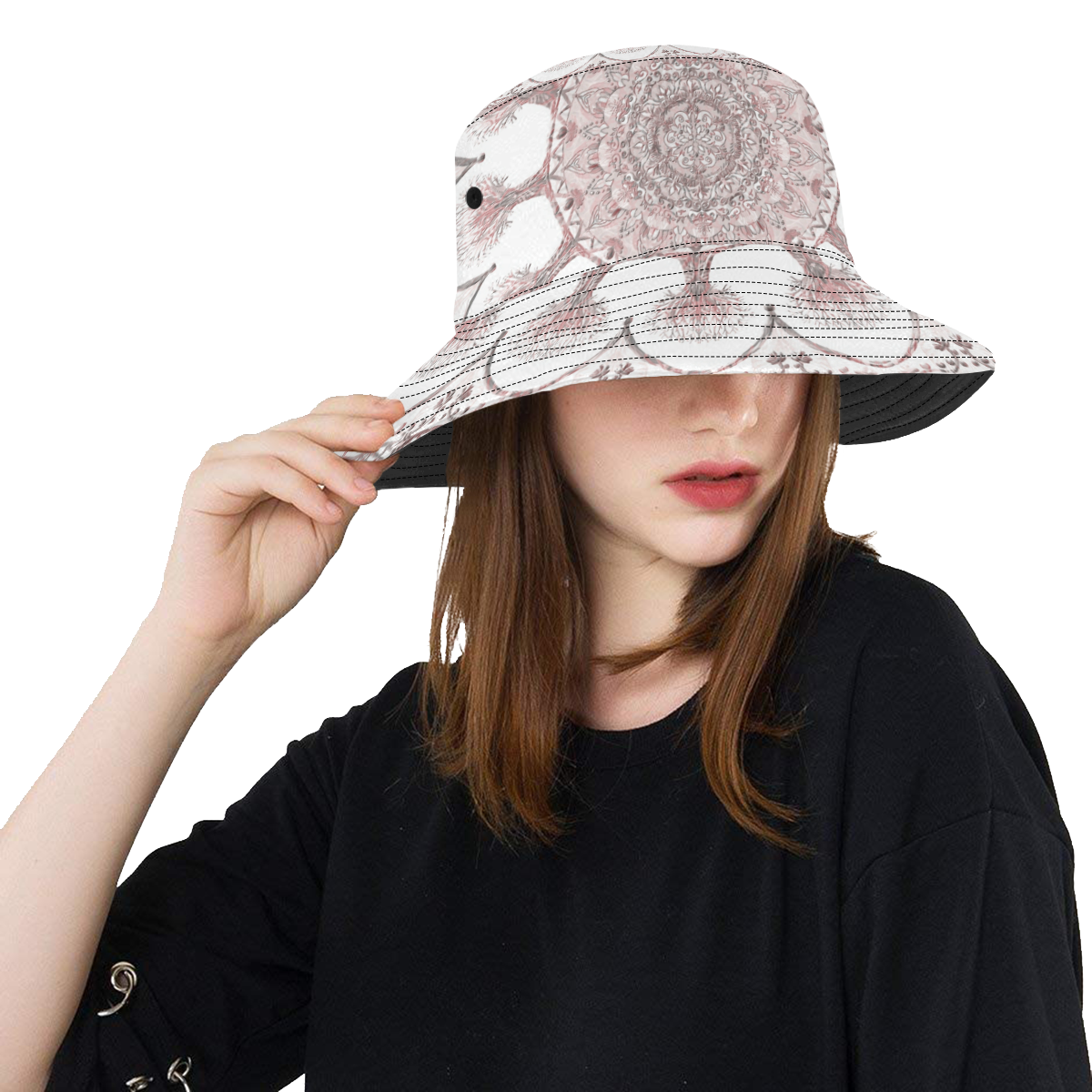 TREE MANDALA 20 All Over Print Bucket Hat | ID: D3156659