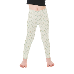 Little Cute Birds Kid's Ankle Length Leggings (Model L06)