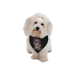London by Nico Bielow Pet Dog Bandana/Large Size
