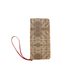 Glamour Golden Python Women's Clutch Wallet (Model 1637)