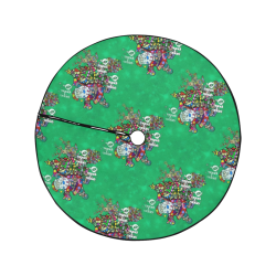 Ho Ho Ho X Mas by Nico Bielow Christmas Tree Skirt 47" x 47"