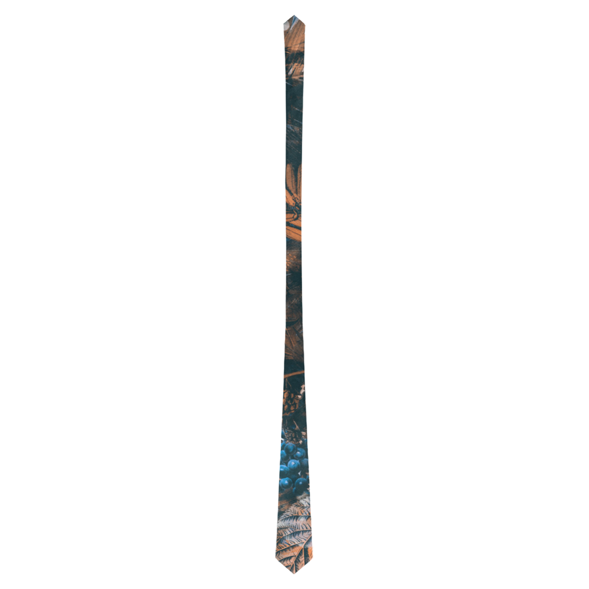 Hidden Pattern Tie flowers #flowers #pattern Custom Peekaboo Tie with Hidden Picture | ID ...