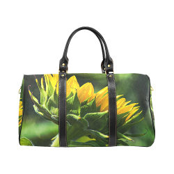 Sunflower New Beginnings New Waterproof Travel Bag/Large (Model 1639)