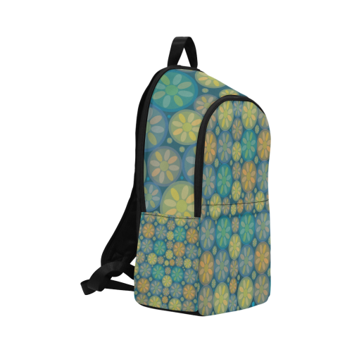 zappwaits flower Fabric Backpack for Adult (Model 1659)