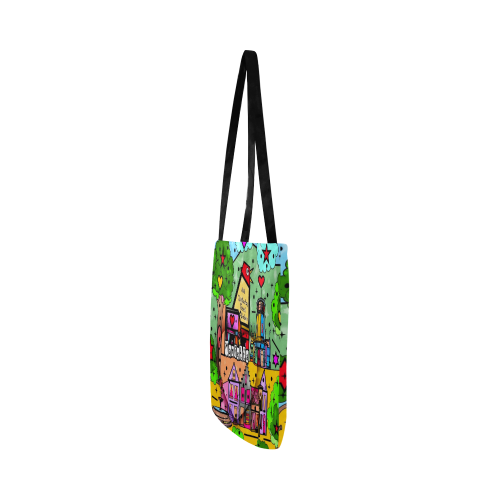 Marietta 2020 Pop Art by Nico Bielow Reusable Shopping Bag Model 1660 (Two sides)