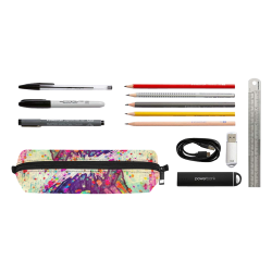 Colors by Nico Bielow Pencil Pouch/Small (Model 1681)