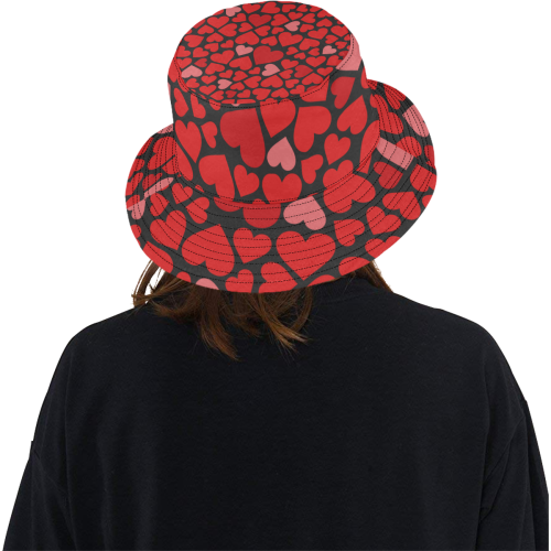 love pattern 2 All Over Print Bucket Hat