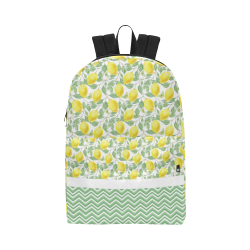Lemons With Chevron Unisex Classic Backpack (Model 1673)