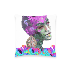 LOVE GODESS Custom  Pillow Case 18"x18" (one side) No Zipper