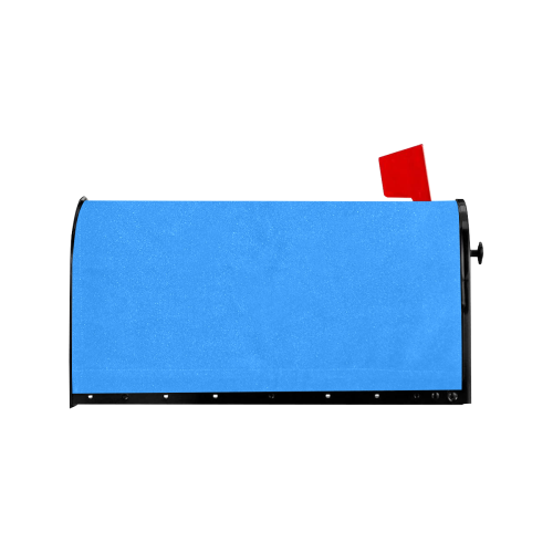 color dodger blue Mailbox Cover