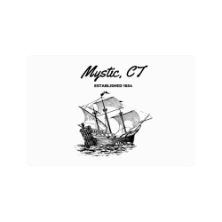 Mystic, CT Doormat 24"x16"