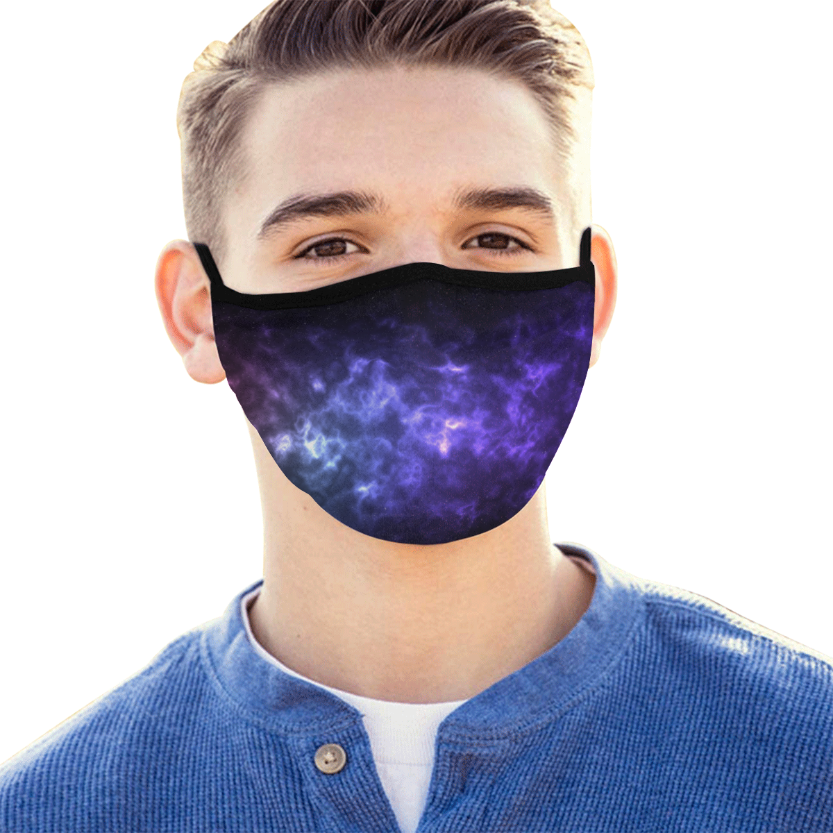 Beautiful Space Purple Nebula Cool Mouth Masks Mouth Mask | ID: D4968076