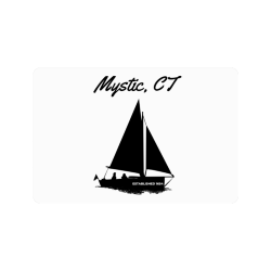 Mystic, CT Doormat 24"x16"