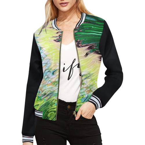 june baby jacket All Over Print Bomber Jacket for Women (Model H21)