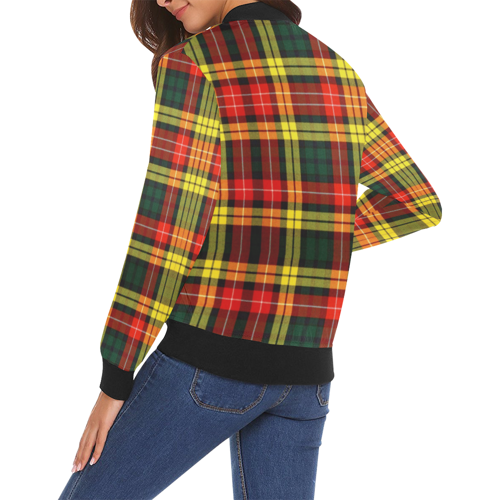 Buchanan Tartan Bomber Jacket Lion & Thistle