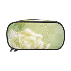 Beautiful soft green roses Pencil Pouch/Large (Model 1680)