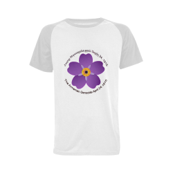 Armenian Genocide Հայոց ցեղասպանությունը Men's Raglan T-shirt Big Size (USA Size) (Model T11)