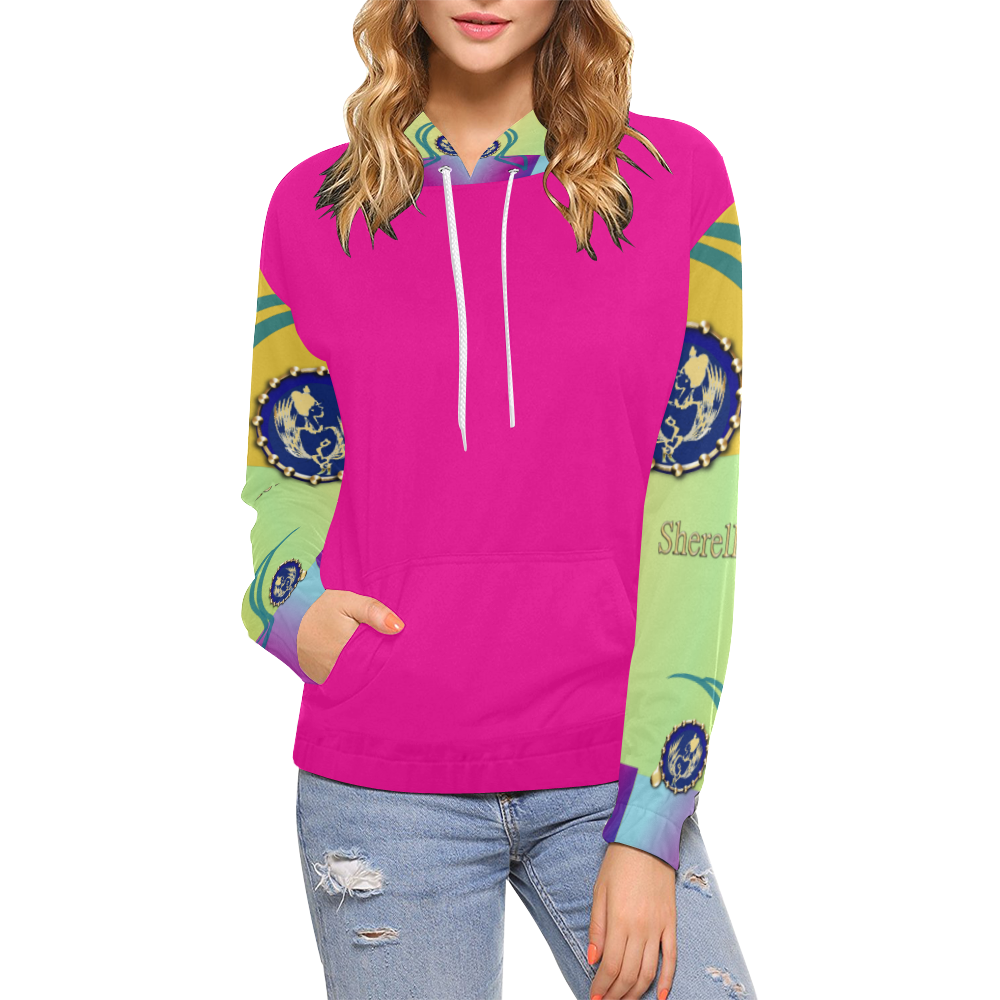 Sherelle Rippy All Over Print Hoodie for Women (USA Size) (Model H13 ...