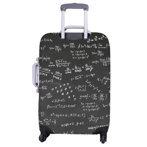 Mathematics Formulas Equations Numbers Luggage Cover/Large 26"-28"