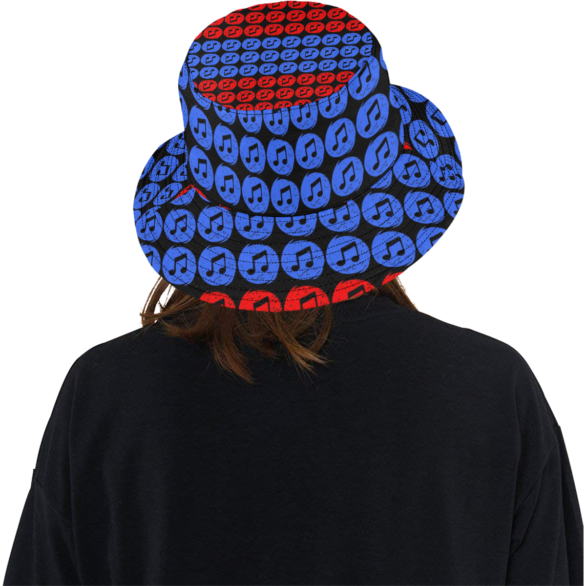 MUSIC NOTES All Over Print Bucket Hat | ID: D3080656