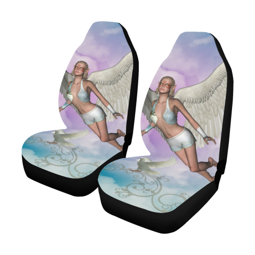 Fairy In The Sky Car Seat Covers Set, Fairy Car Seat Covers