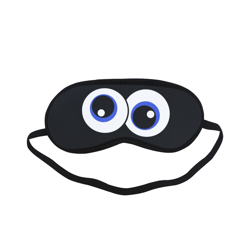 Funny Kawaii Cartoon Eyes Sleeping Mask | ID: D4794637