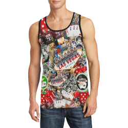 Las Vegas Icons - Gamblers Delight Men's All Over Print Tank Top (Model T57)