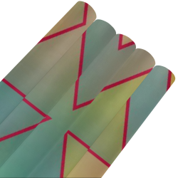 Colors and Emotions 6 by FeelGood Gift Wrapping Paper 58"x 23" (5 Rolls)