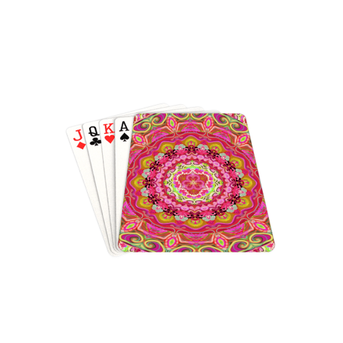 russian mandala 21 Playing Cards 2.5"x3.5"