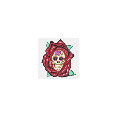 Skull Rose Personalized Temporary Tattoo (15 Pieces)
