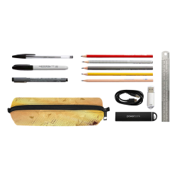 Gold by Nico Bielow Pencil Pouch/Small (Model 1681)