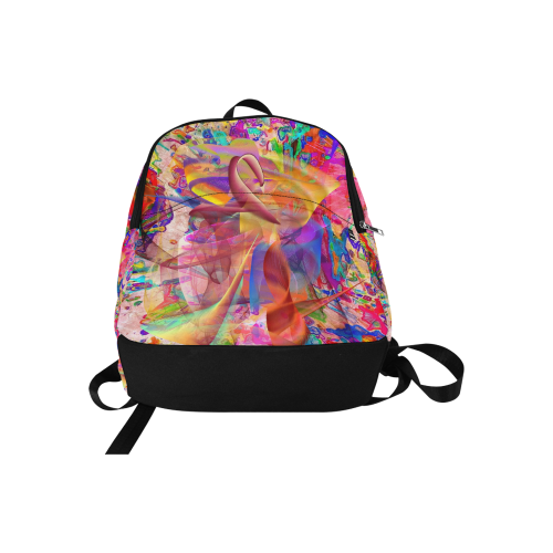 Batic by Nico Bielow Fabric Backpack for Adult (Model 1659)