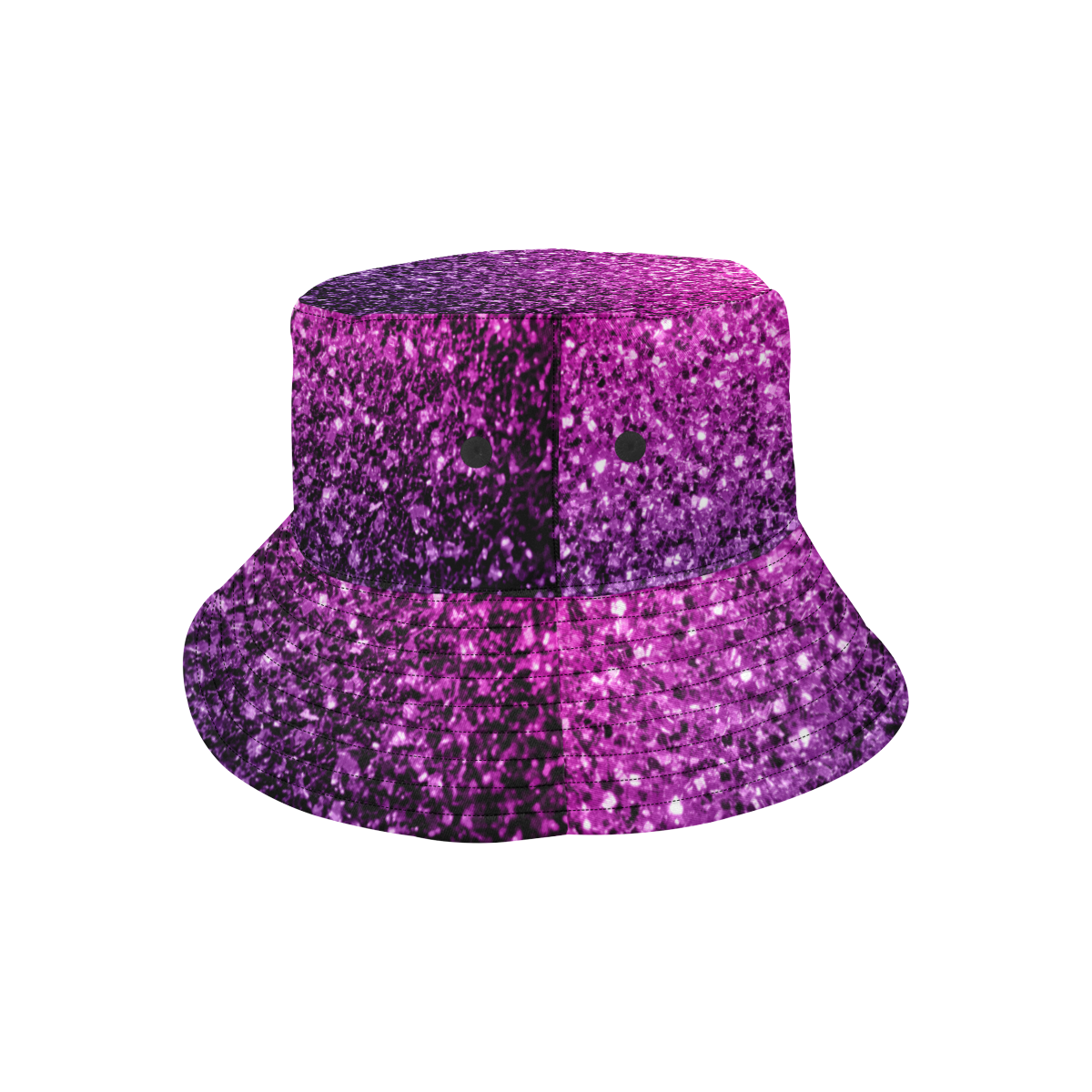 Beautiful Purple Pink Ombre glitter sparkles All Over Print Bucket Hat ...