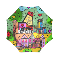 Marietta 2020 Pop Art by Nico Bielow Foldable Umbrella (Model U01)