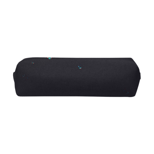 Blue Bubbles on Black Background Photo Pencil Pouch/Small (Model 1681)