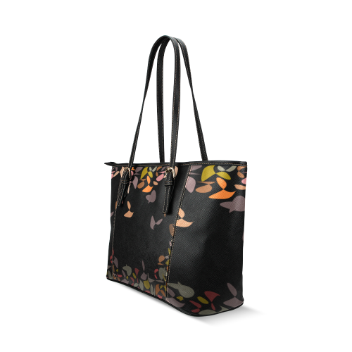 zappwaits art 5 Leather Tote Bag/Small (Model 1640)