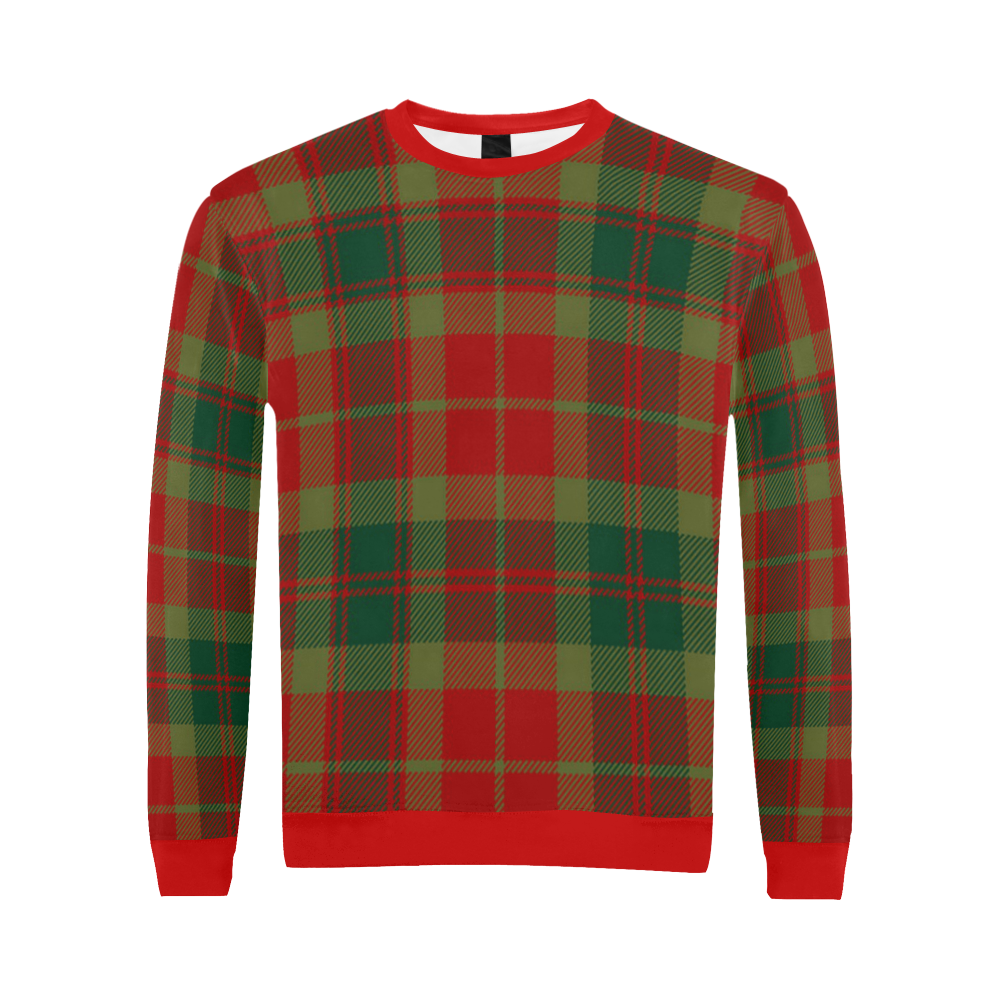 78TH. FRASER HIGHLANDERS TARTAN All Over Print Crewneck Sweatshirt for ...