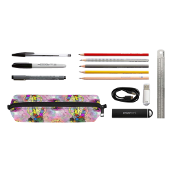 Peace by Nico Bielow Pencil Pouch/Small (Model 1681)