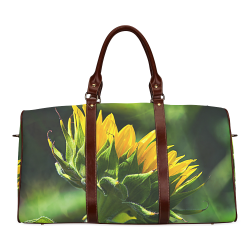 Sunflower New Beginnings Waterproof Travel Bag/Small (Model 1639)
