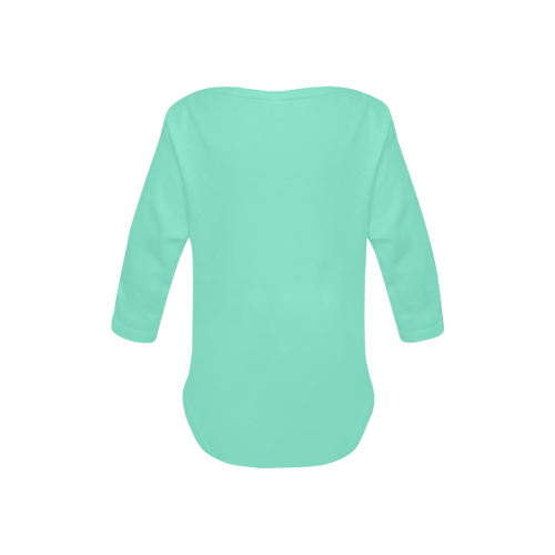 Happy Easter Baby Powder Organic Long Sleeve One Piece (Model T27)