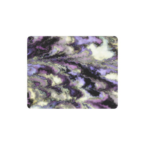 Purple marble Rectangle Mousepad