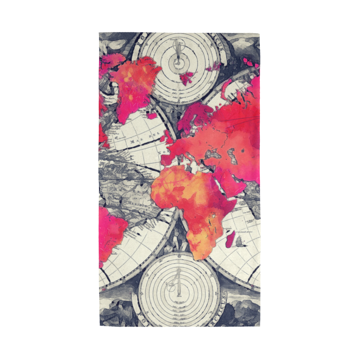 world map map worldmap Multifunctional Headwear ID D5049145