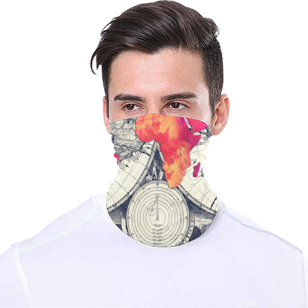 world map map worldmap Multifunctional Headwear ID D5049145