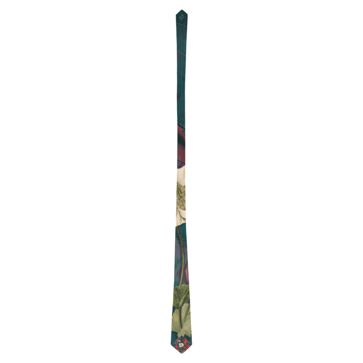 Hidden Pattern Tie flowers #flowers #pattern Custom Peekaboo Tie with Hidden Picture | ID ...