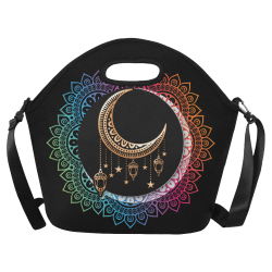 Arabian Night Mandala Neoprene Lunch Bag/Large (Model 1669)
