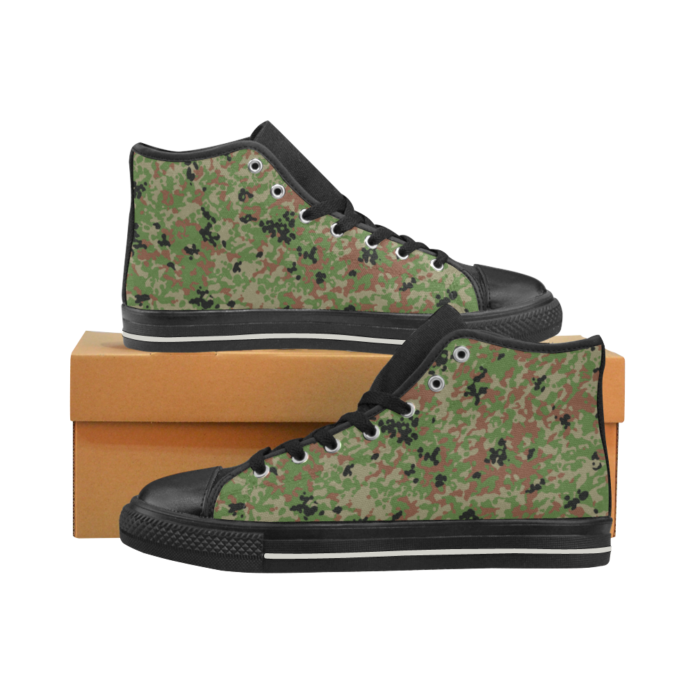 Japanese 1991 jietai camouflage Men’s Classic High Top Canvas Shoes ...