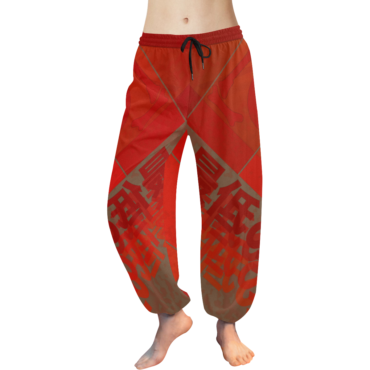 The Lowest of Low Japanese Banner Women's All Over Print Harem Pants ...