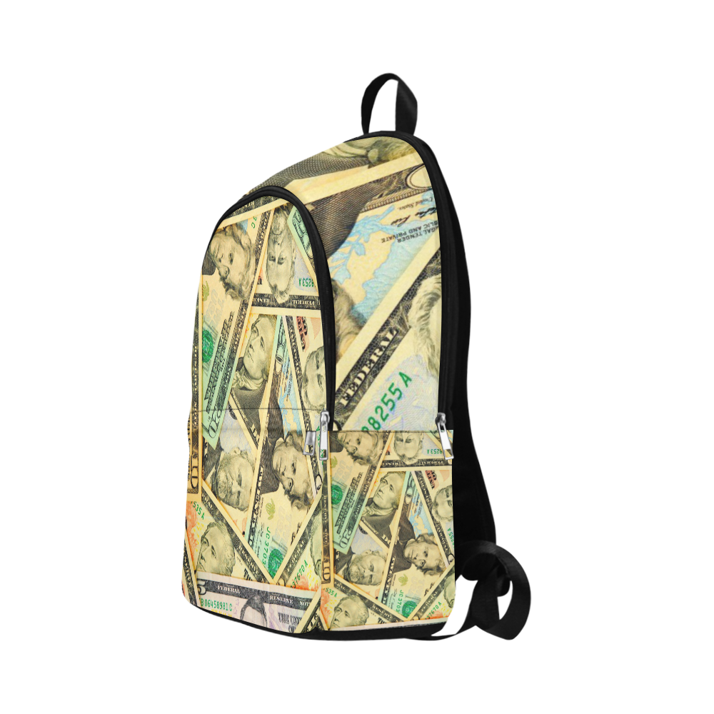 US DOLLARS Fabric Backpack for Adult (Model 1659) | ID: D2966585